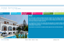 Tablet Screenshot of hotel-armonia.gr
